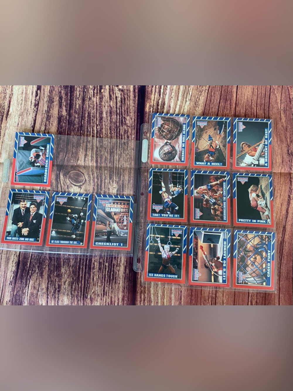 Topps Vintage 1991 Samuel Goldwyn American Gladiators Collectible Cards - 13